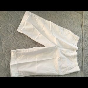 White shorts